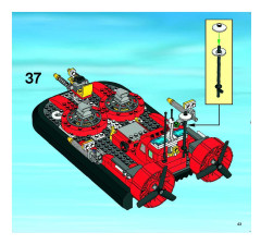 LEGO 7944 instructions page 43 – build guide