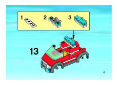 LEGO 7945 instructions page 13 – build guide