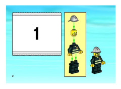 LEGO 7945 instructions page 2 – build guide