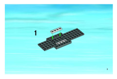 LEGO 7945 instructions page 3 – build guide