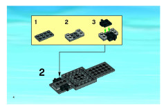 LEGO 7945 instructions page 4 – build guide