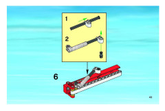 LEGO 7945 instructions page 43 – build guide