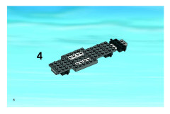 LEGO 7945 instructions page 6 – build guide