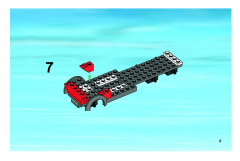 LEGO 7945 instructions page 9 – build guide
