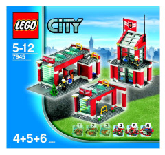 LEGO 7945 instructions page 1 – build guide