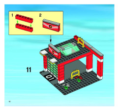 LEGO 7945 instructions page 12 – build guide