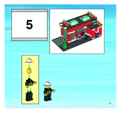 LEGO 7945 instructions page 13 – build guide