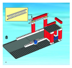 LEGO 7945 instructions page 20 – build guide