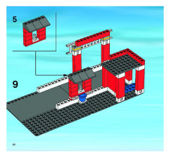 LEGO 7945 instructions page 22 – build guide