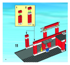 LEGO 7945 instructions page 24 – build guide