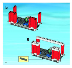 LEGO 7945 instructions page 36 – build guide