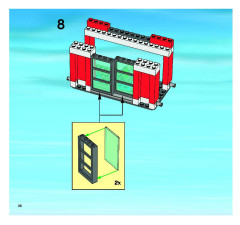 LEGO 7945 instructions page 38 – build guide