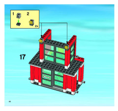 LEGO 7945 instructions page 46 – build guide
