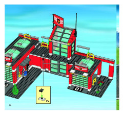 LEGO 7945 instructions page 54 – build guide