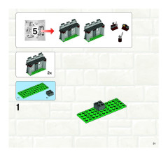 LEGO 7946 instructions page 21 – build guide
