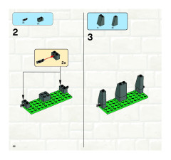 LEGO 7946 instructions page 22 – build guide