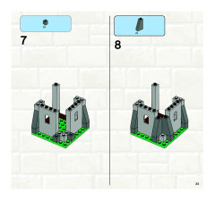 LEGO 7946 instructions page 35 – build guide