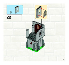 LEGO 7946 instructions page 45 – build guide
