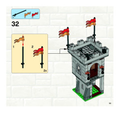 LEGO 7946 instructions page 55 – build guide
