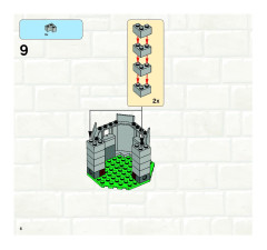 LEGO 7946 instructions page 6 – build guide