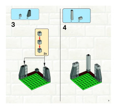 LEGO 7946 instructions page 3 – build guide
