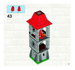 LEGO 7946 instructions page 33 – build guide