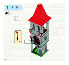 LEGO 7946 instructions page 36 – build guide