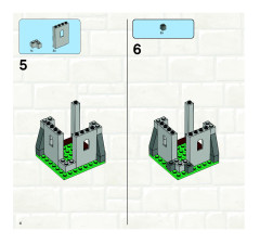 LEGO 7946 instructions page 4 – build guide