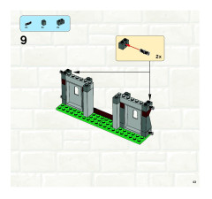 LEGO 7946 instructions page 43 – build guide
