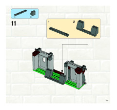 LEGO 7946 instructions page 45 – build guide
