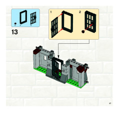 LEGO 7946 instructions page 47 – build guide