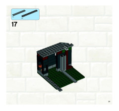 LEGO 7947 instructions page 21 – build guide