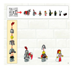 LEGO 7947 instructions page 3 – build guide