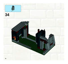 LEGO 7947 instructions page 38 – build guide