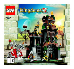 LEGO 7947 instructions page 1 – build guide