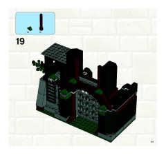 LEGO 7947 instructions page 21 – build guide