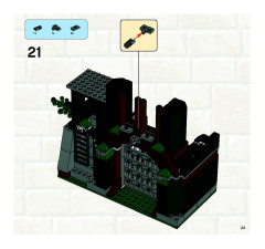 LEGO 7947 instructions page 23 – build guide