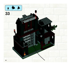 LEGO 7947 instructions page 36 – build guide