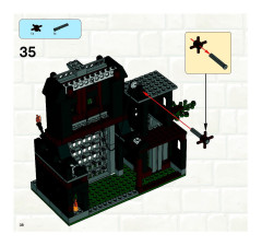 LEGO 7947 instructions page 38 – build guide