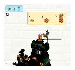 LEGO 7947 instructions page 68 – build guide