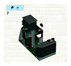 LEGO 7947 instructions page 9 – build guide