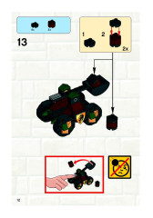 LEGO 7948 instructions page 12 – build guide