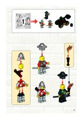 LEGO 7948 instructions page 3 – build guide