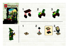LEGO 7955 instructions page 1 – build guide