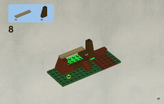 LEGO 7956 instructions page 17 – build guide