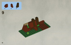 LEGO 7956 instructions page 18 – build guide