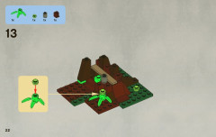 LEGO 7956 instructions page 22 – build guide