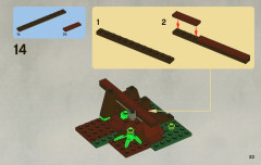LEGO 7956 instructions page 23 – build guide