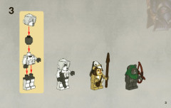 LEGO 7956 instructions page 3 – build guide