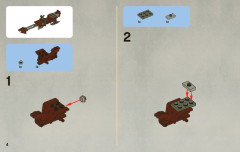LEGO 7956 instructions page 4 – build guide